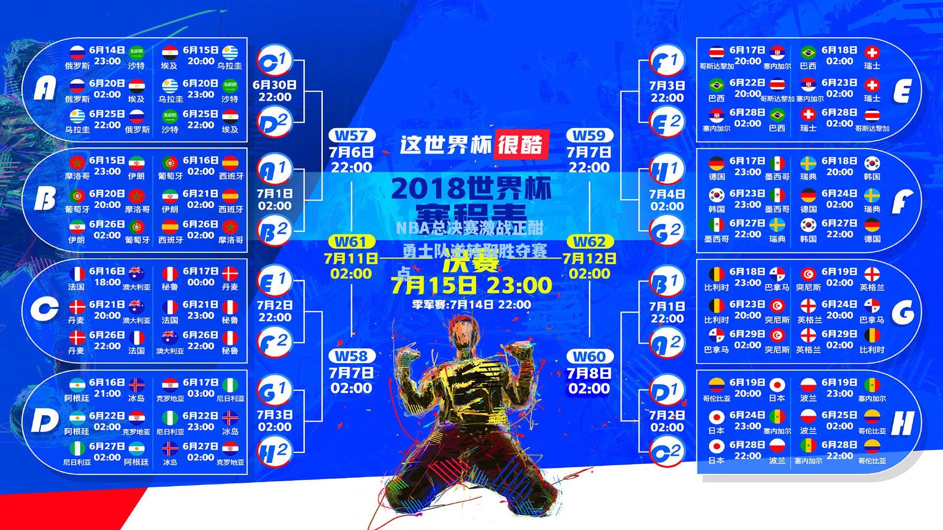 NBA总决赛激战正酣 勇士队逆转取胜夺赛点